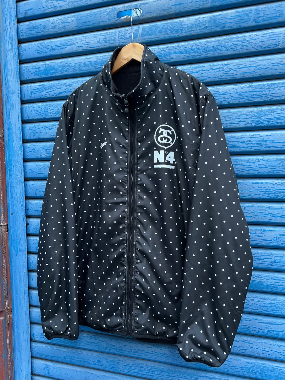 Stussy Reversible Dot Fleece Jacket 상품이미지1