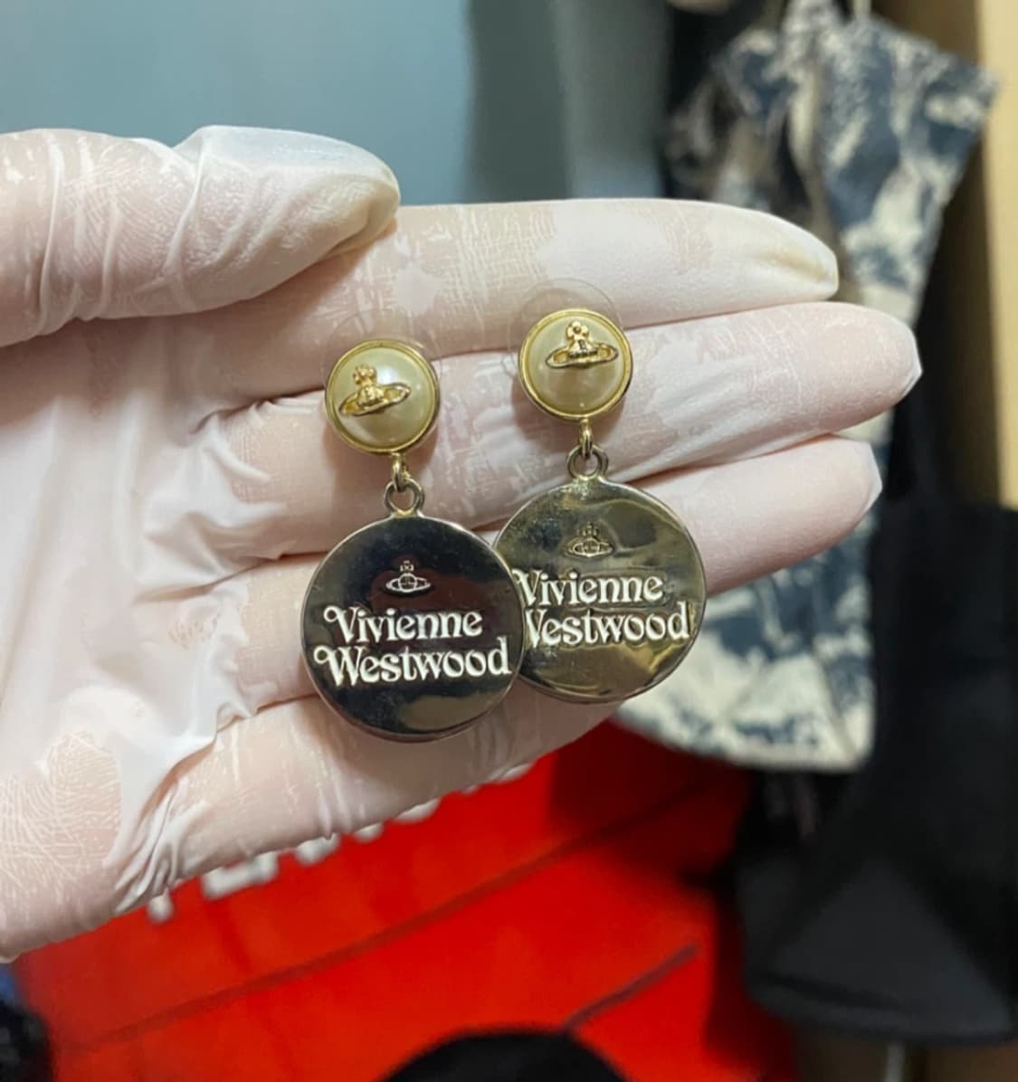 Vivian Westwood ear ring 비비안 웨스트우드 귀걸이 상품이미지2