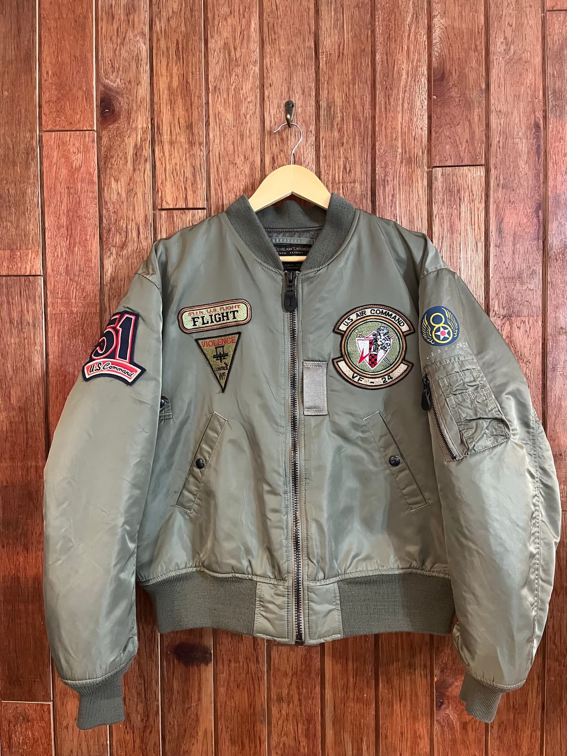 미공군 ma-1 자켓 상품이미지1