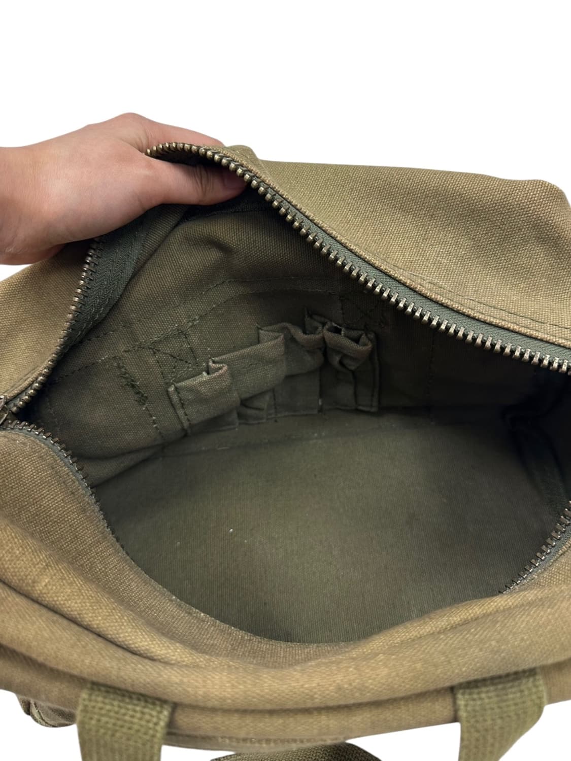 90s us army 미군 메카닉 툴백 카키색 상품이미지8