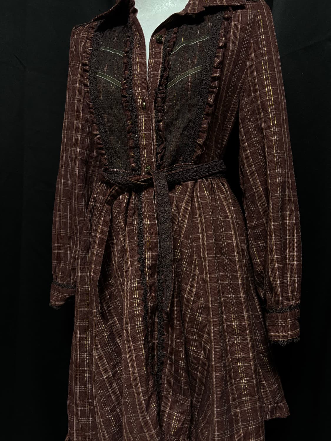 “Axes Femme” Check Dress 상품이미지9