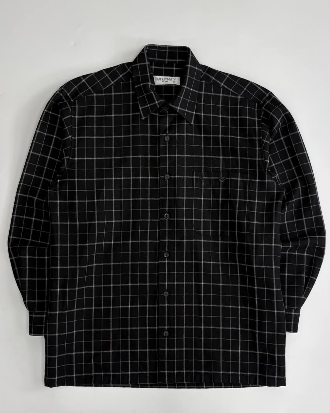 [95] 발망 00s 체크 셔츠 상품이미지1