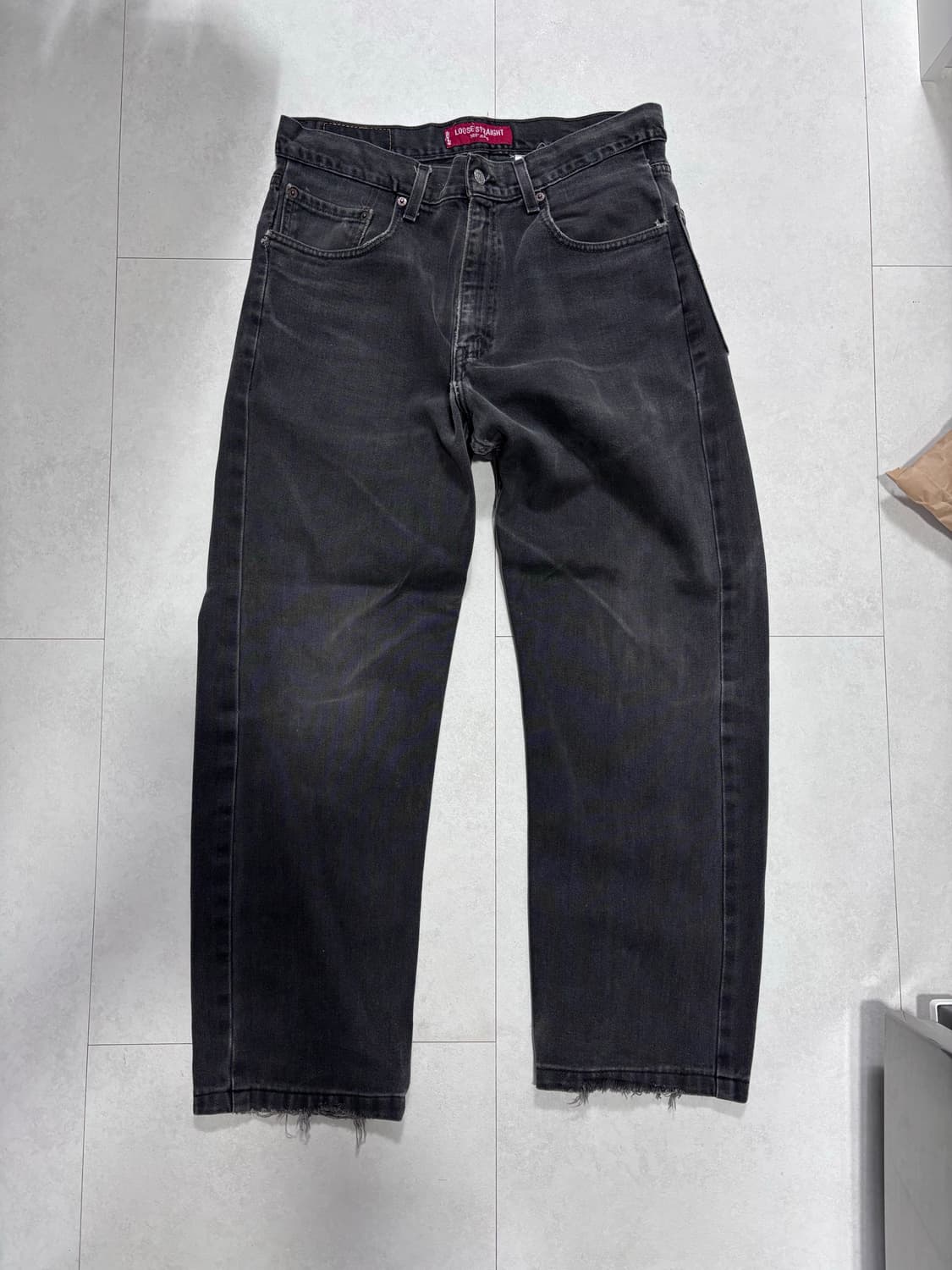 [34]리바이스 569 루즈스트레이트 데님 블랙 상품이미지1