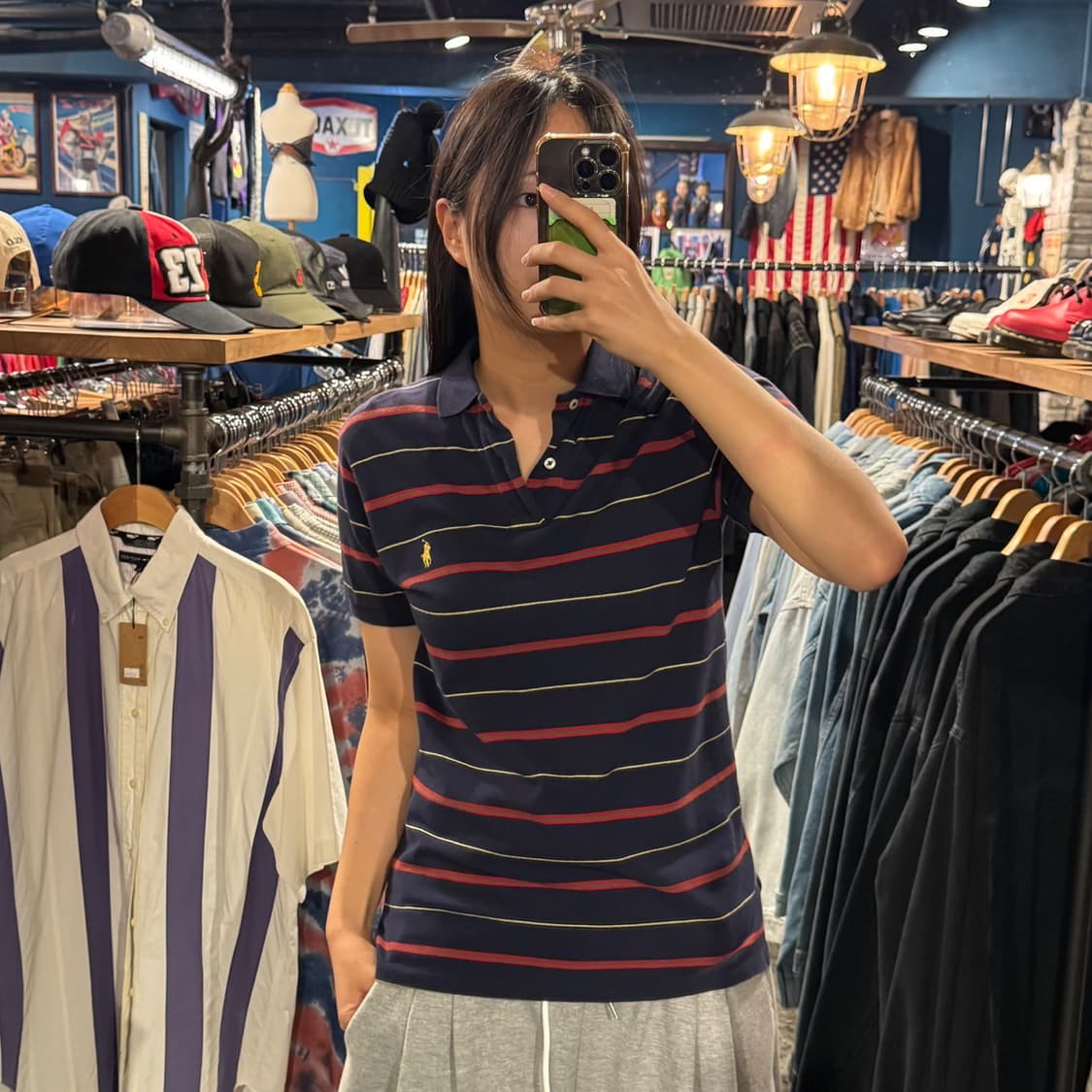 polo 폴로 스트라이프 카라 T 상품이미지1