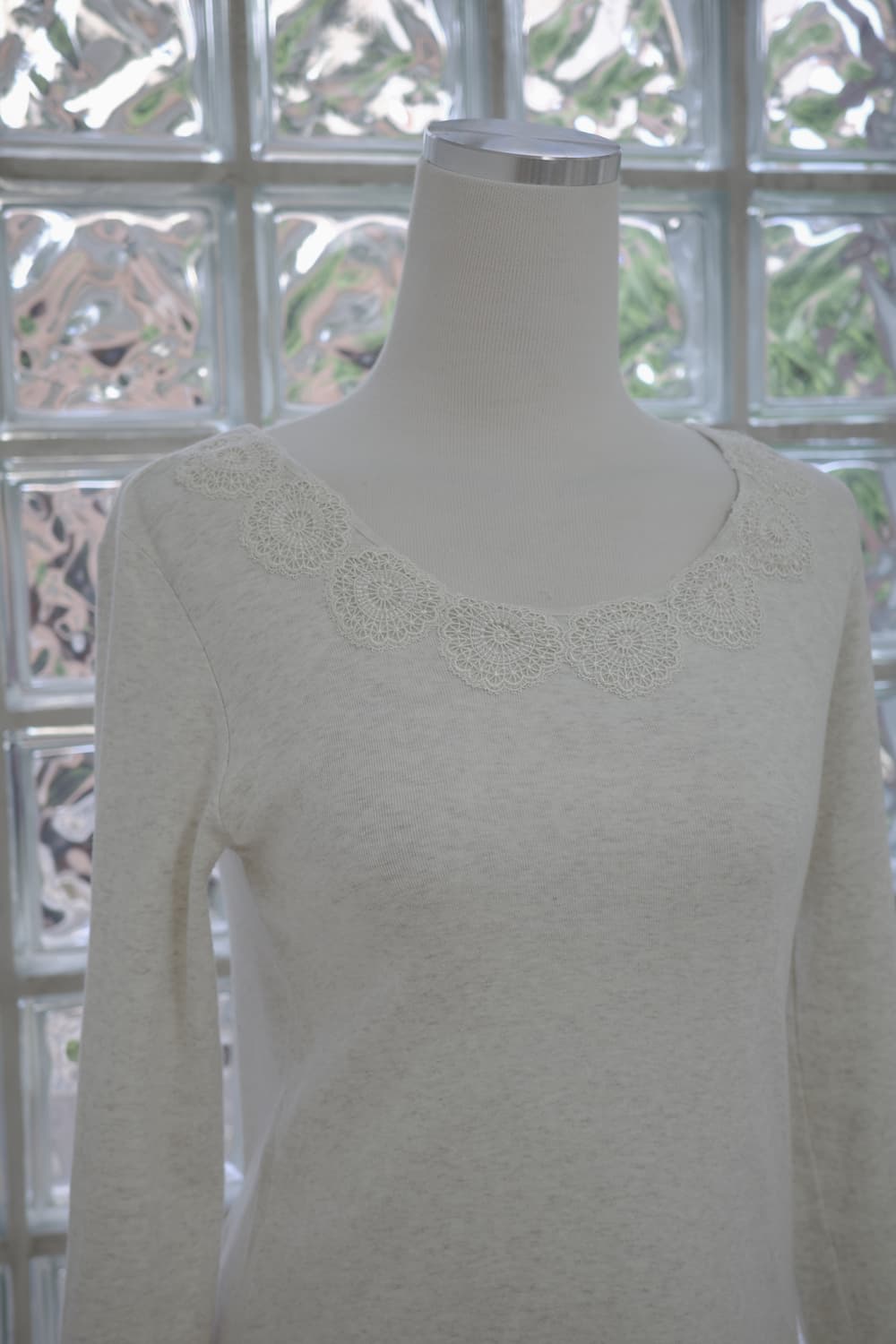  Jeanasis oatmeal lace sleeveless tee 상품이미지5