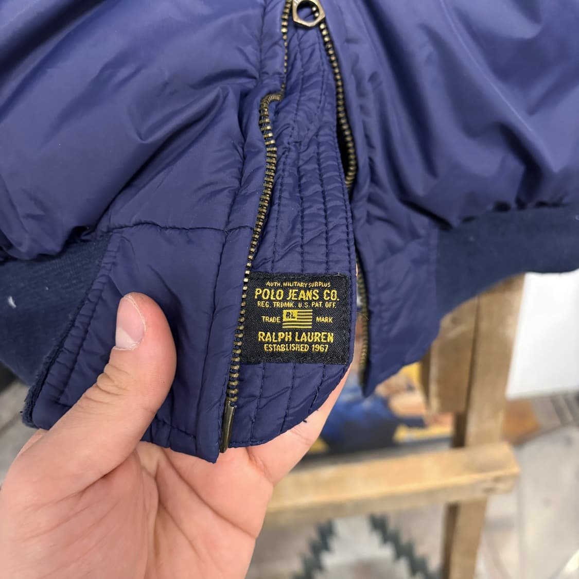 폴로진스 컴퍼니 다운 밀리터리 푸퍼 패딩 자켓 N67 상품이미지6