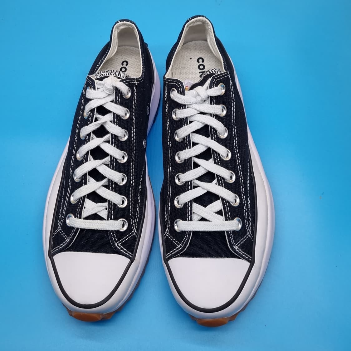 컨버스 런스타 하이크 블랙 로우 스니커즈 270 상품이미지2