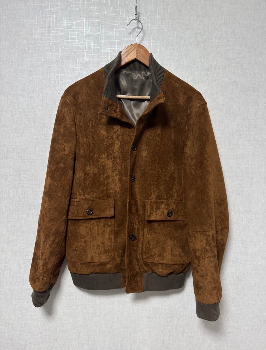 자라(ZARA) 웨스턴 스웨이드 A-1 자켓(100~105) 상품이미지2