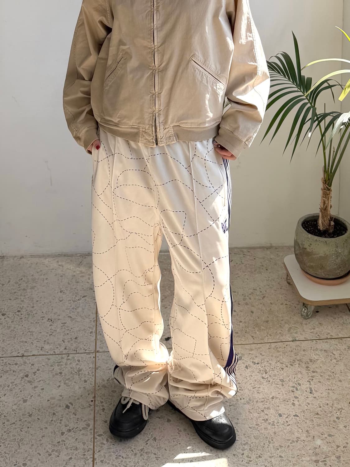 Needles & DC Comics 콜라보 트랙팬츠 상품이미지1