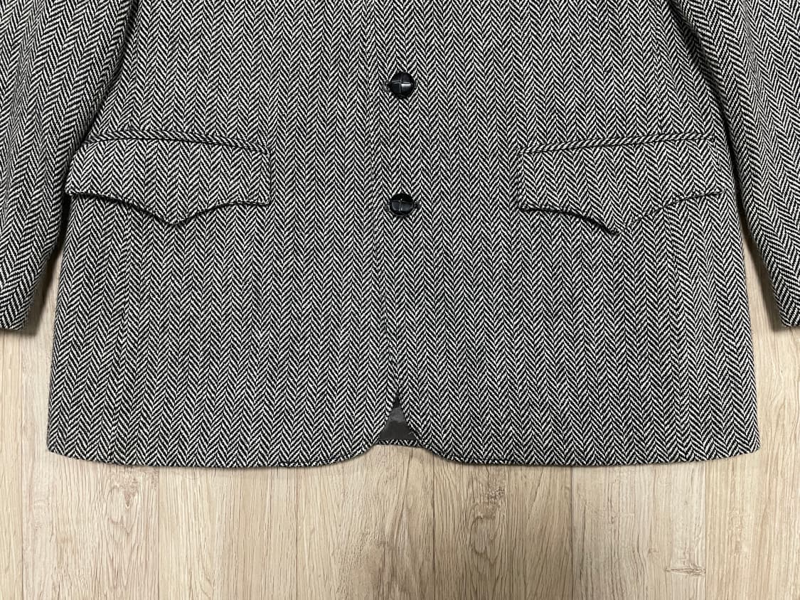 100) 60's HbarC 헤링본 웨스턴자켓(미국제) 상품이미지7