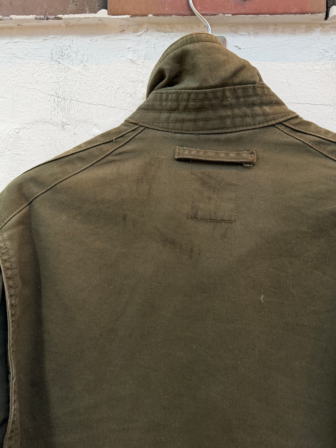 Rocky 유틸리티 카키 하이넥 크롭 워크 자켓 M 상품이미지7