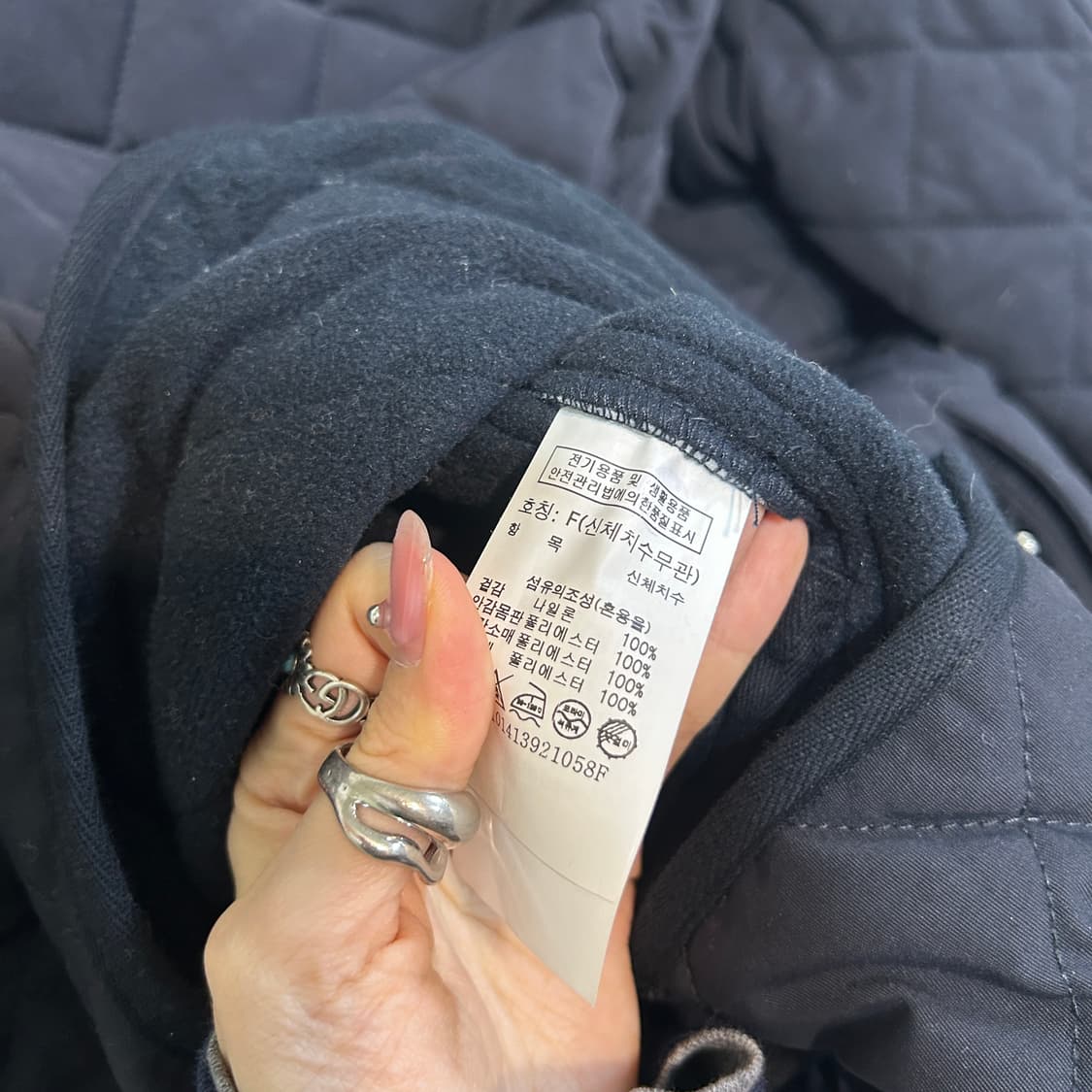 톰보이 2021 누빔 패딩 F 상품이미지3