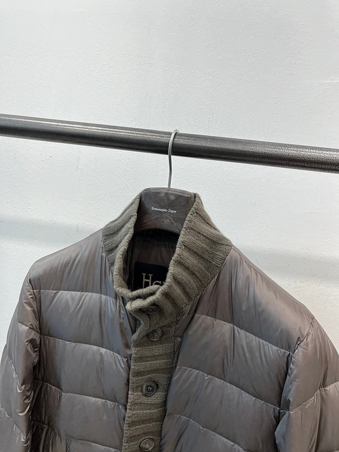 95-100) 에르노 다운 버튼 가디건  상품이미지2