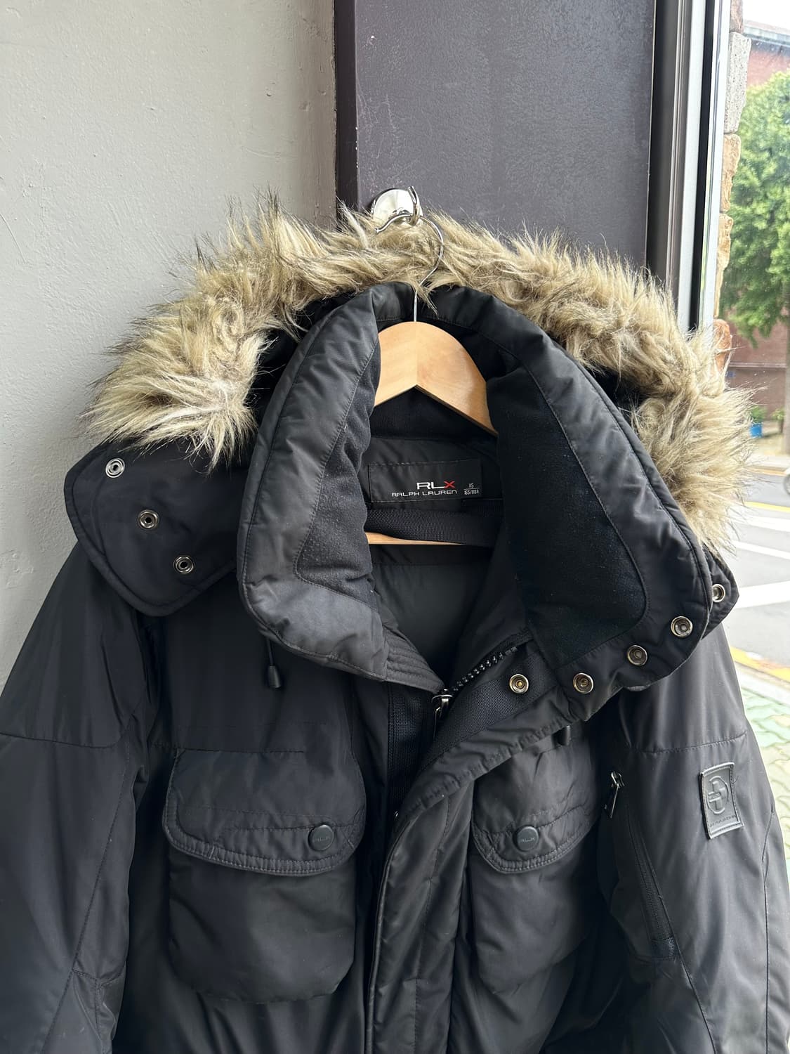XS/ 폴로 랄프로렌 로버다운 벨티드 패딩 상품이미지3