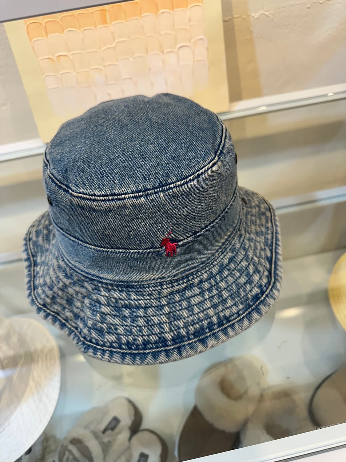 폴로 랄프로렌 90년대 빈티지 데님 버킷햇 상품이미지1