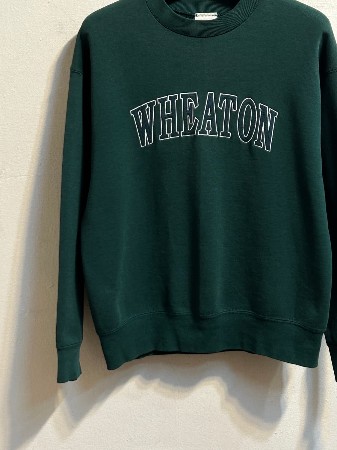 USA 빈티지 WHEATON 크루넥 스웻셔츠 상품이미지3