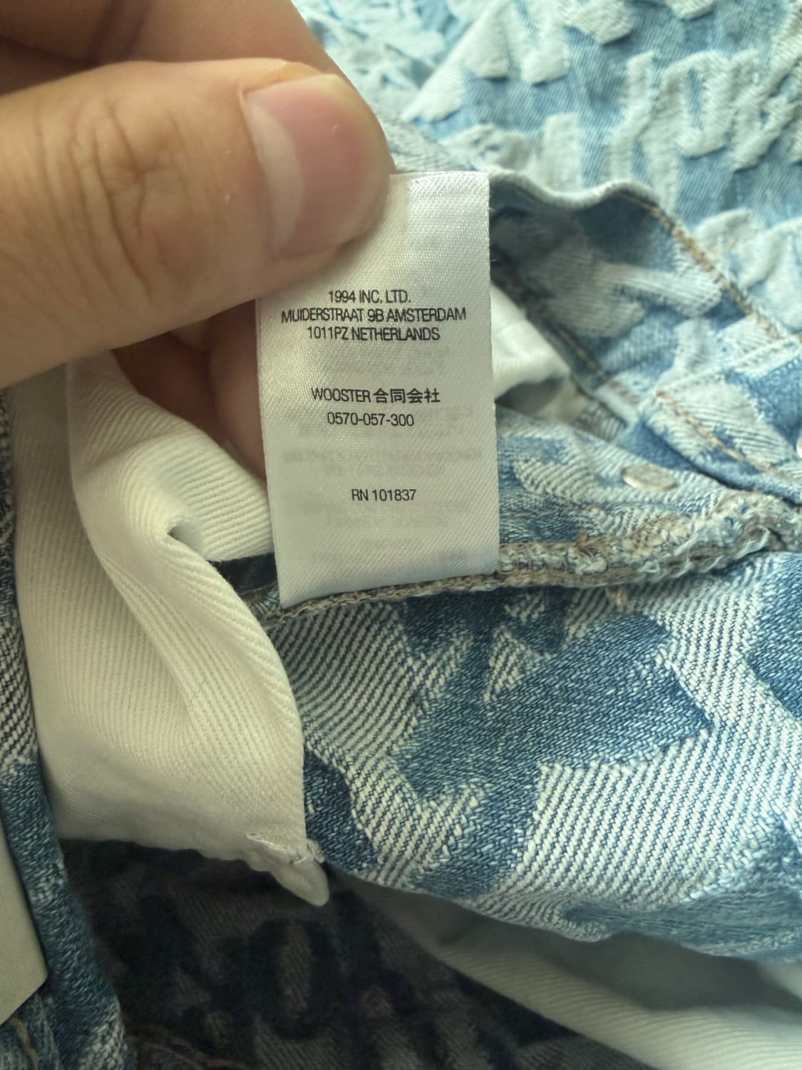 슈프림 팻 팁 레귤러진 32사이즈 판매합니다. 상품이미지4