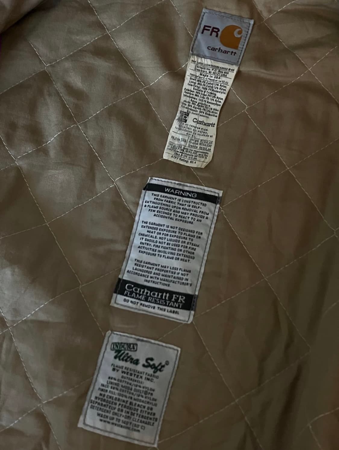 칼하트 Flame resistant 자켓 상품이미지2