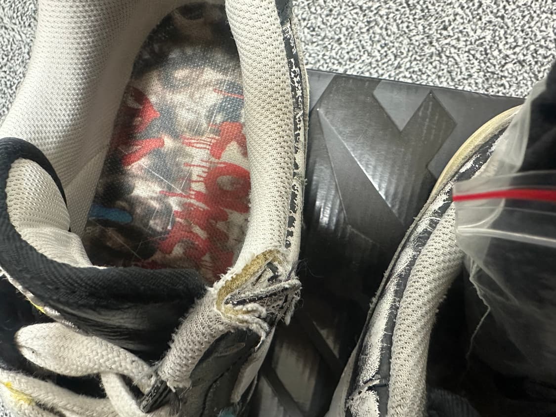 (285)나이키 에어포스1 파라노이즈 블랙 상품이미지3