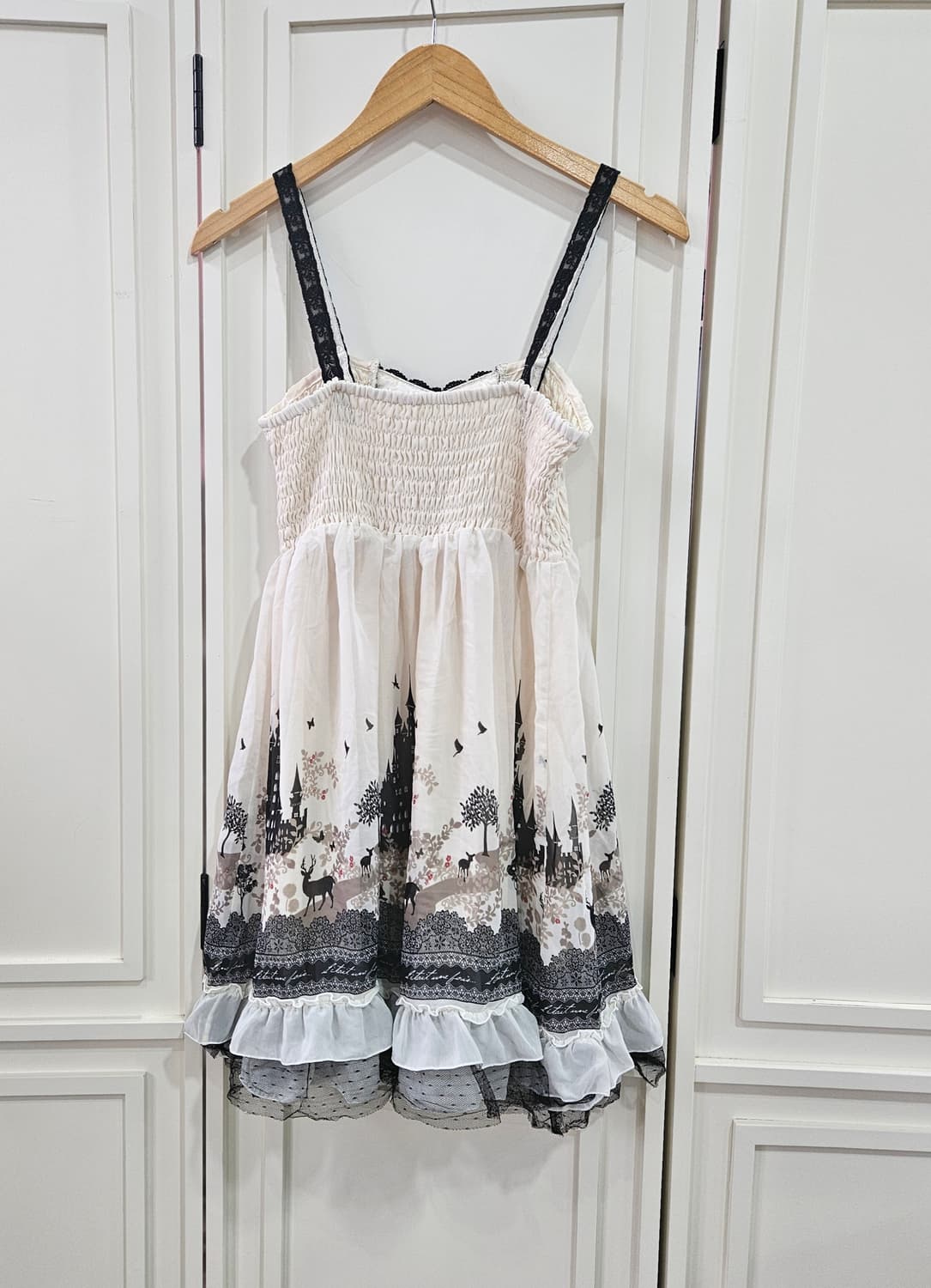 (axes femme / 엑시즈팜)프릴레이스 원피스 상품이미지6