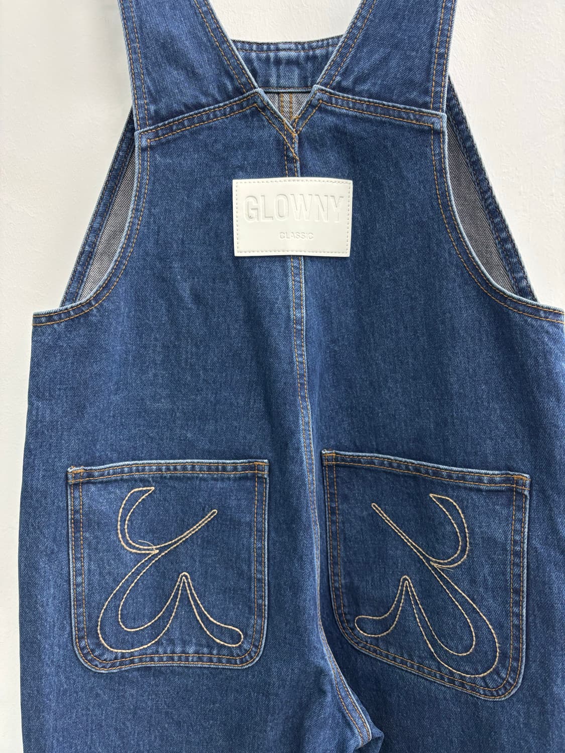 GLOWNY CLASSIC 글로니 데님 오버롤 팬츠 상품이미지6