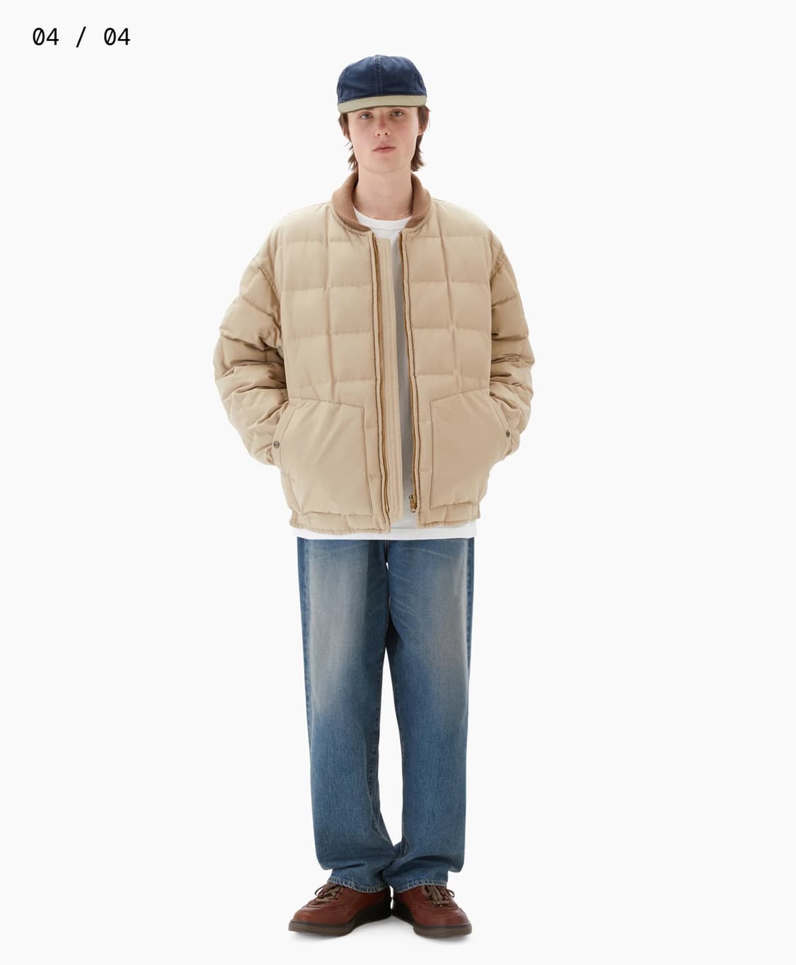 카키스 스터프 캡 네이비 상품이미지5