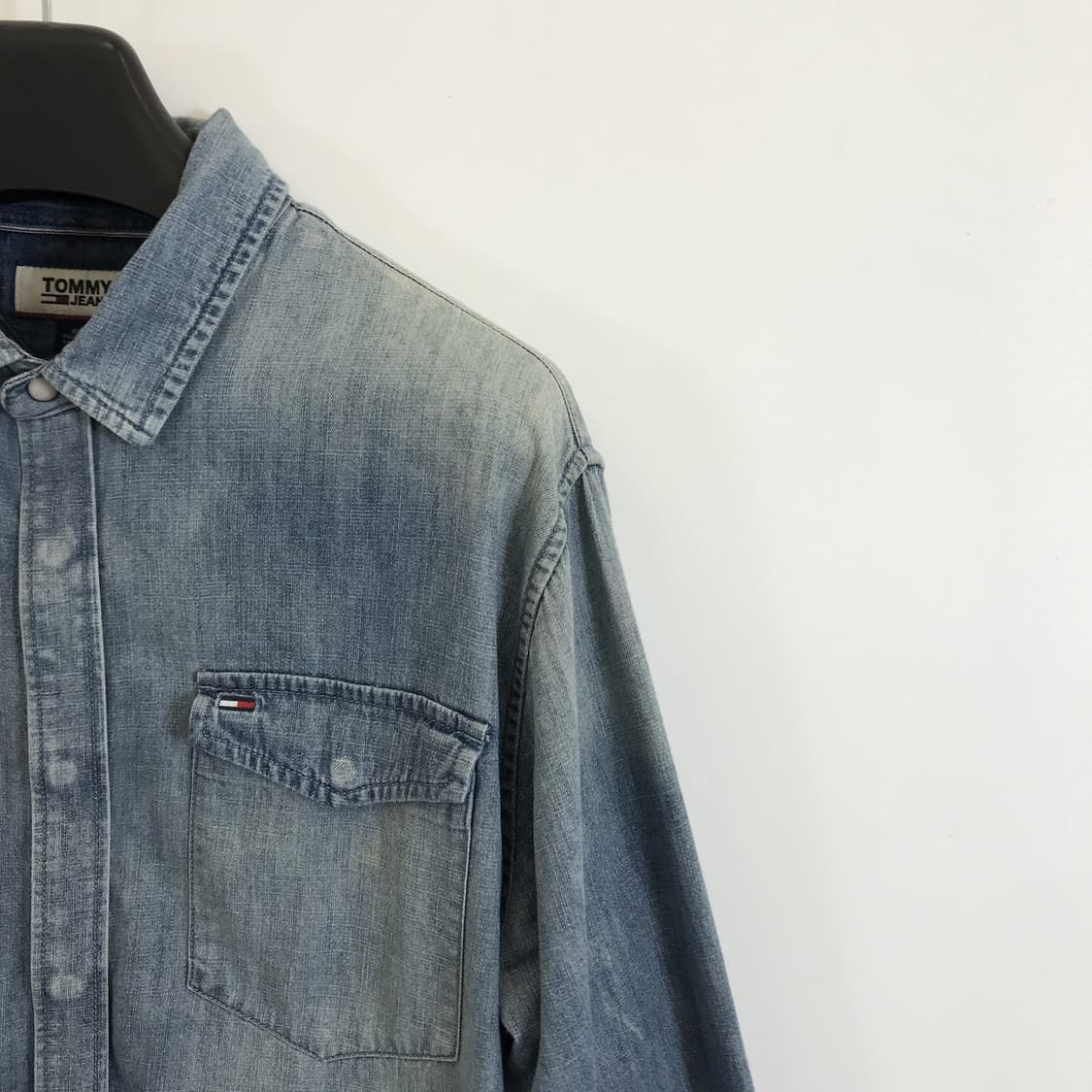 타미힐피거 빈티지 웨스턴 데님셔츠 [XL] 상품이미지2