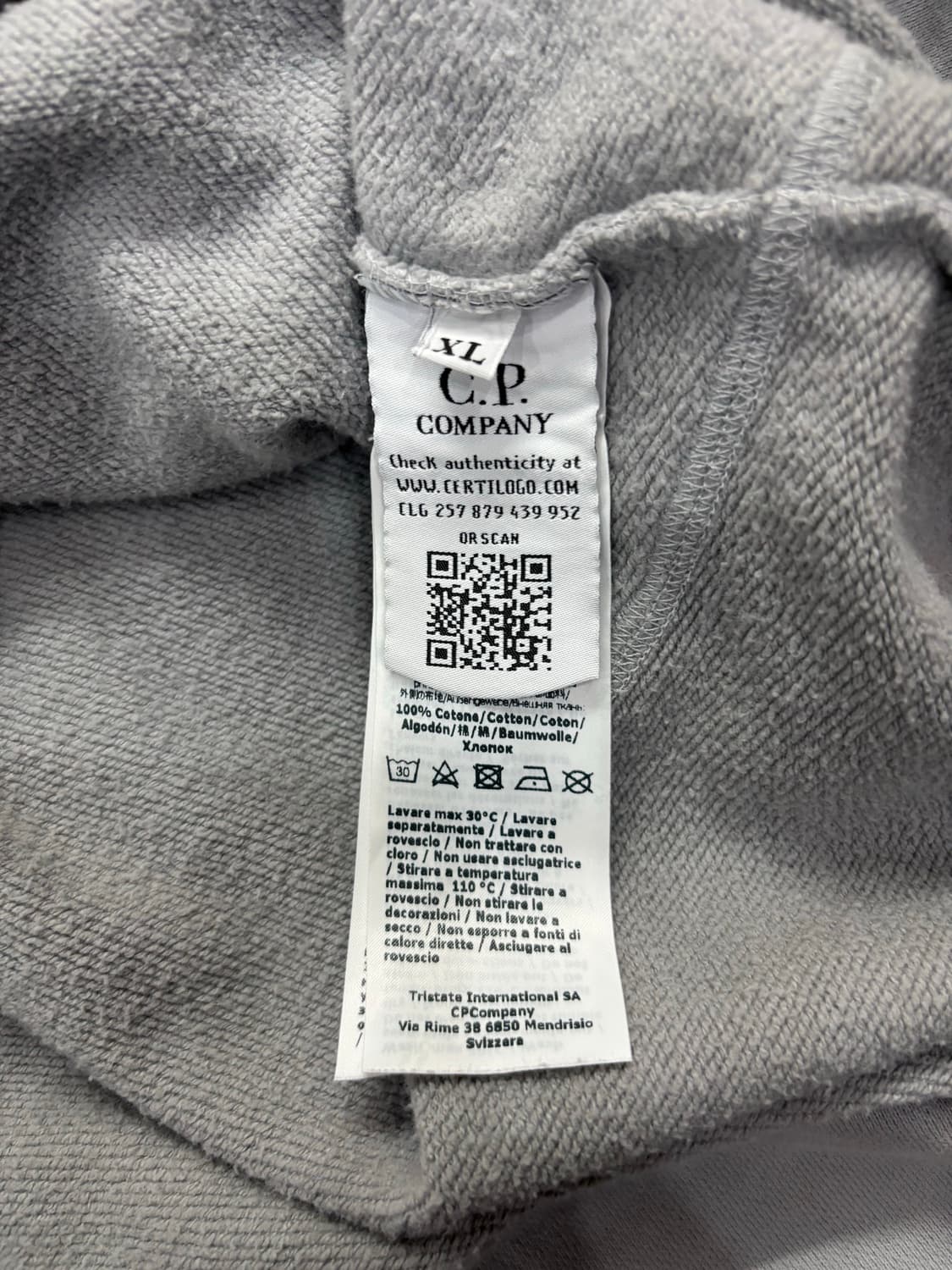 CP company 투포켓 맨투맨 상품이미지10