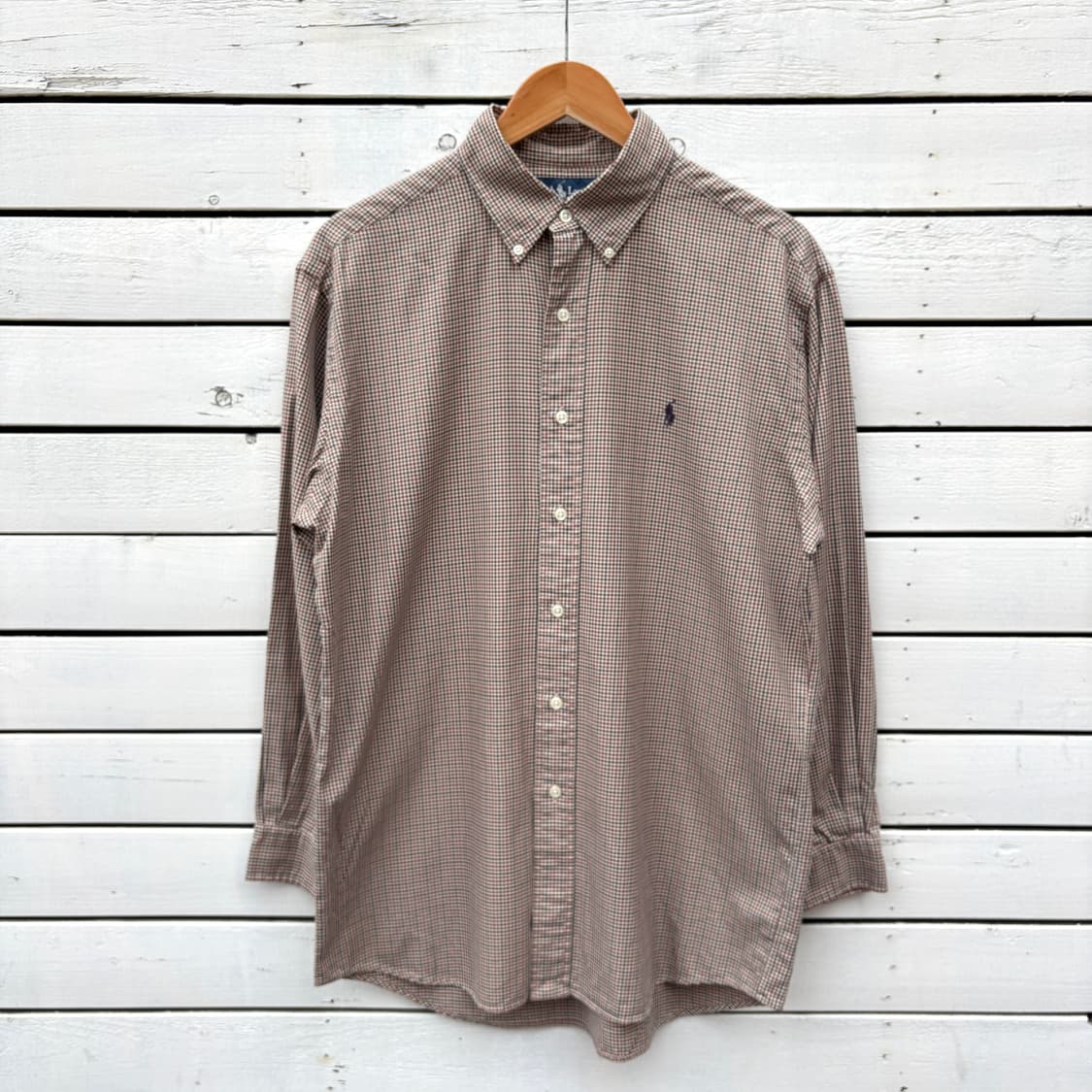 Polo 폴로 체크 셔츠 상품이미지1