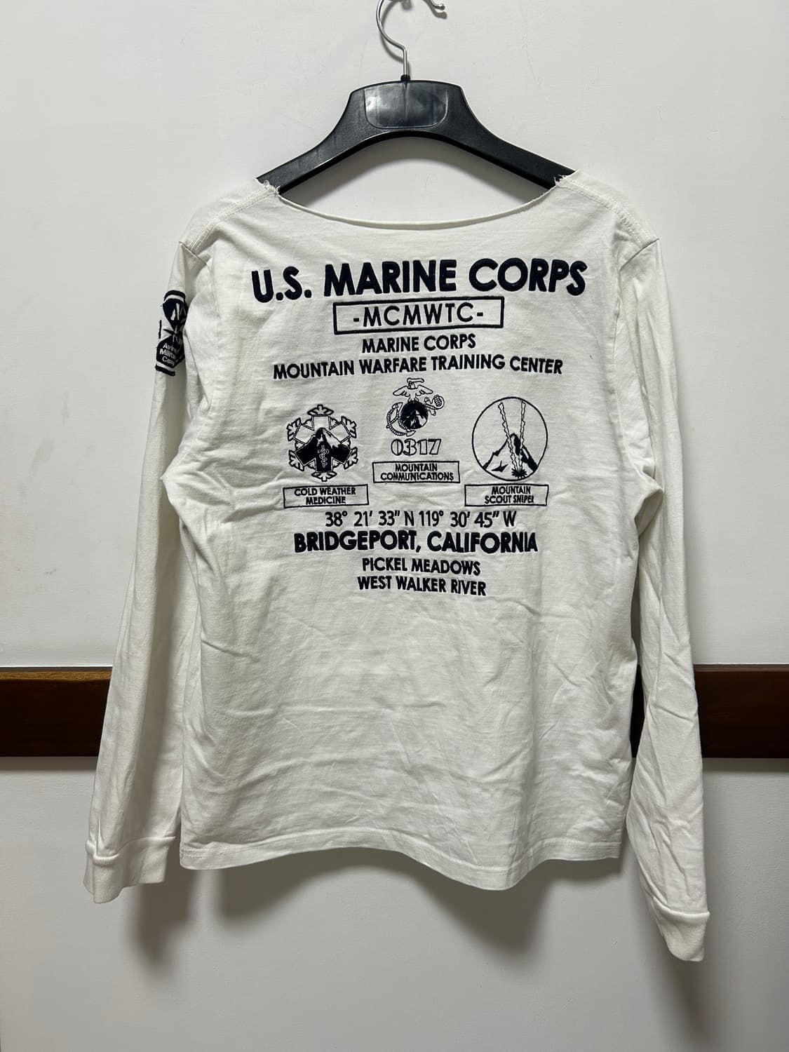 Avirex 데미지드 티셔츠  상품이미지4