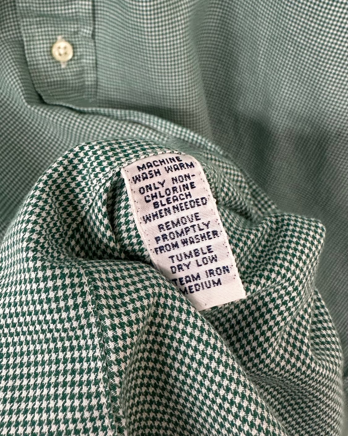 (L)90'S 폴로 체크 셔츠-M2158 상품이미지5
