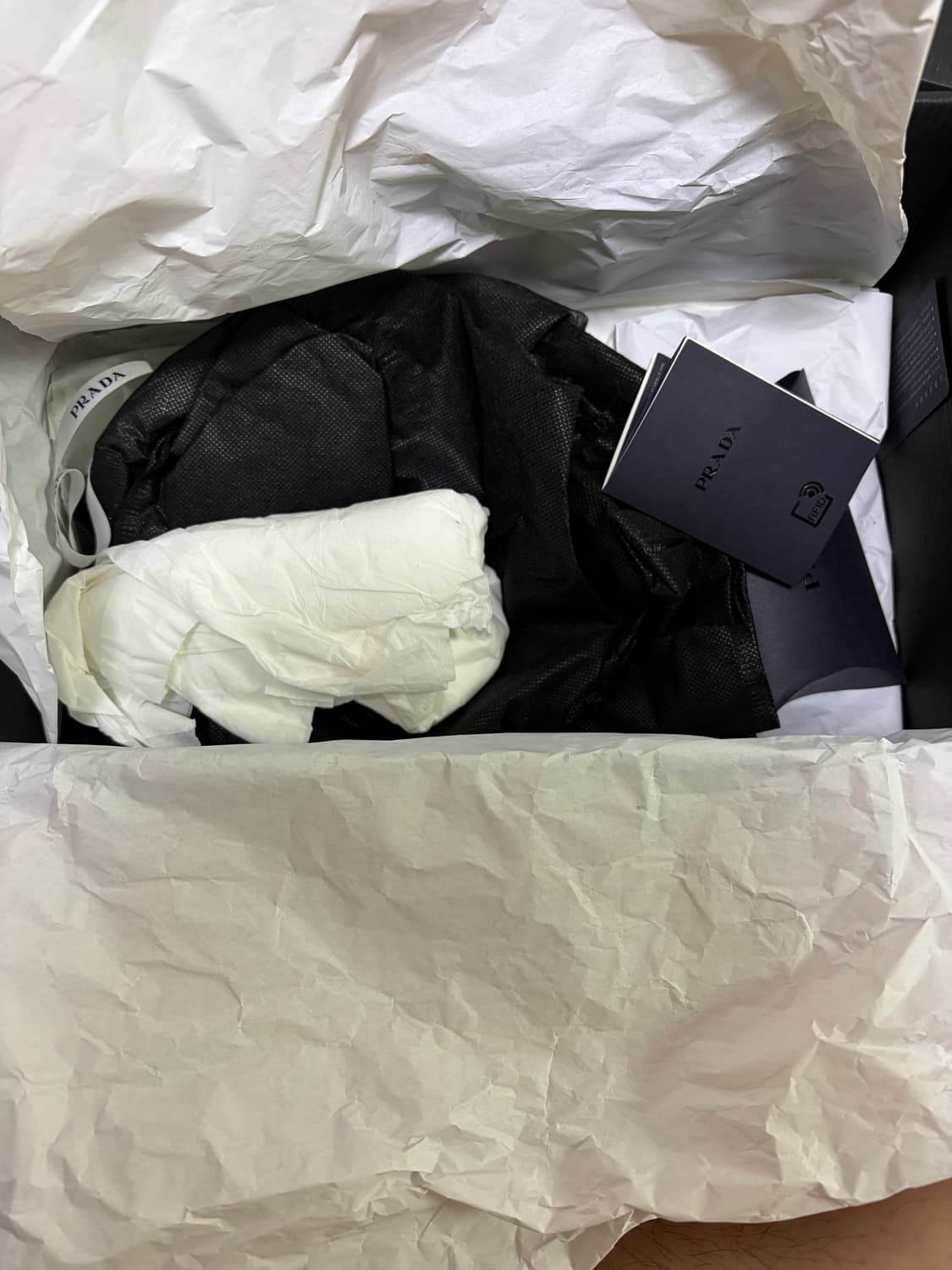 prada leather collapse uk9 프라다 레더 콜랩스 상품이미지7