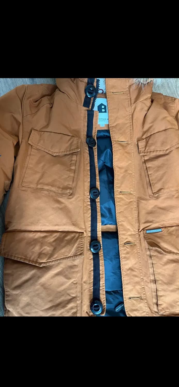 빈폴 라쿤 후드 덕다운 패딩 95 상품이미지3