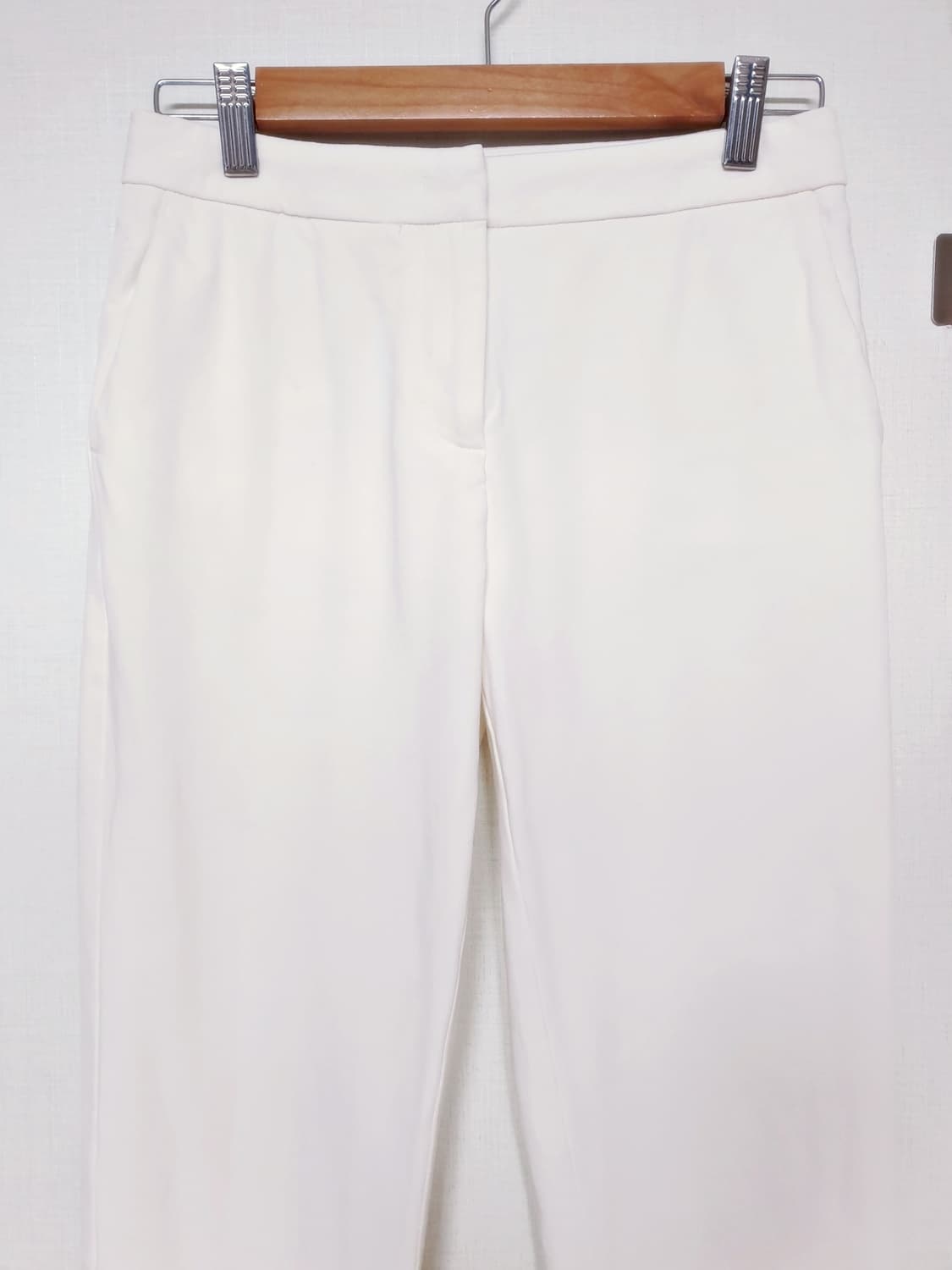 타미힐피거 스트레치코튼 팬츠 55 화이트 S 상품이미지2