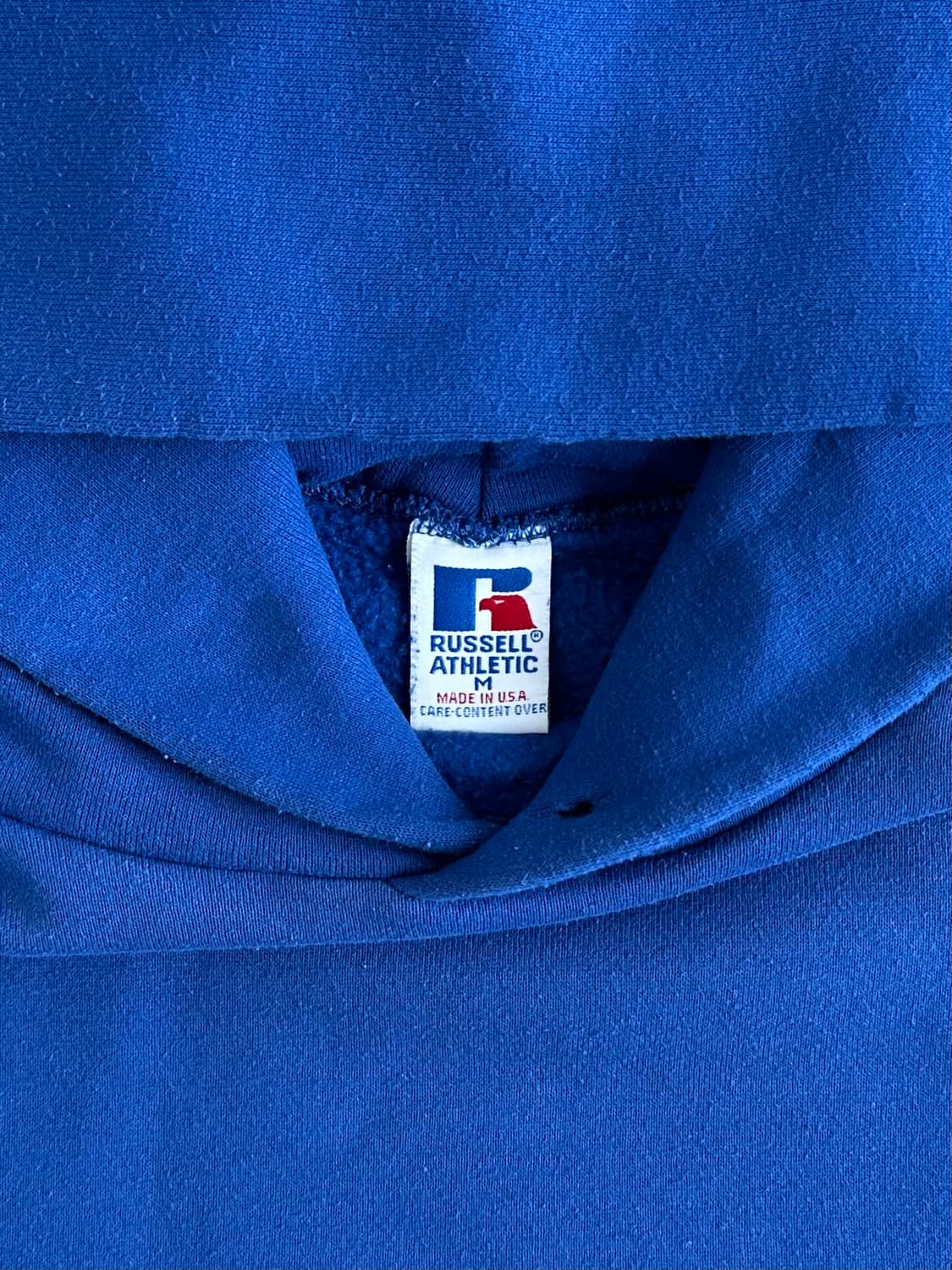 90s 빈티지 러셀 후드 블루 M USA 상품이미지6