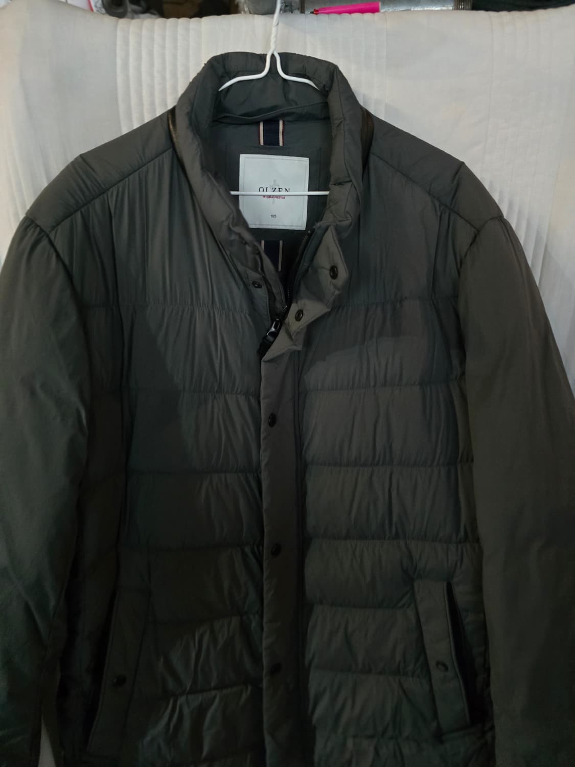 OLZEN 남성 오리털 경량패딩 상품이미지1