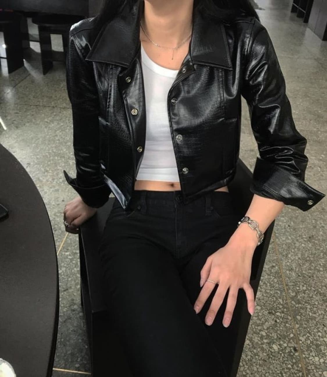 보헤미안서울 보헴서 croc short jacket 상품이미지1