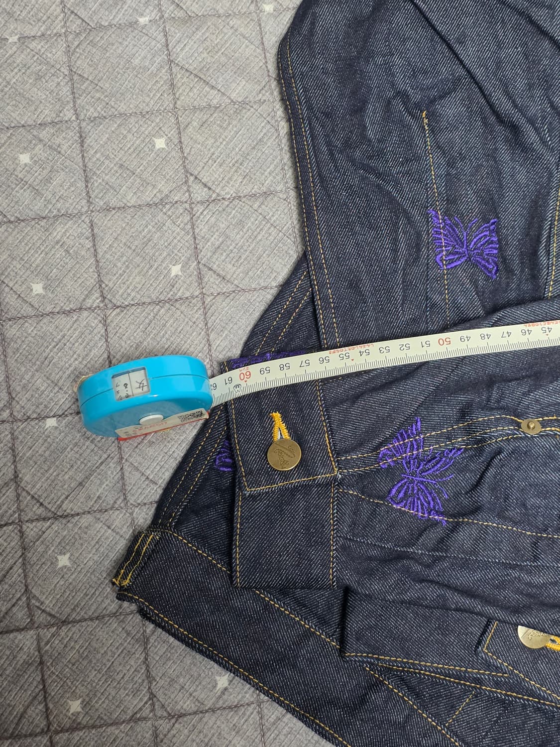 니들스 x 비버 2026 ss 12oz 빠삐용 데님자켓 상품이미지10