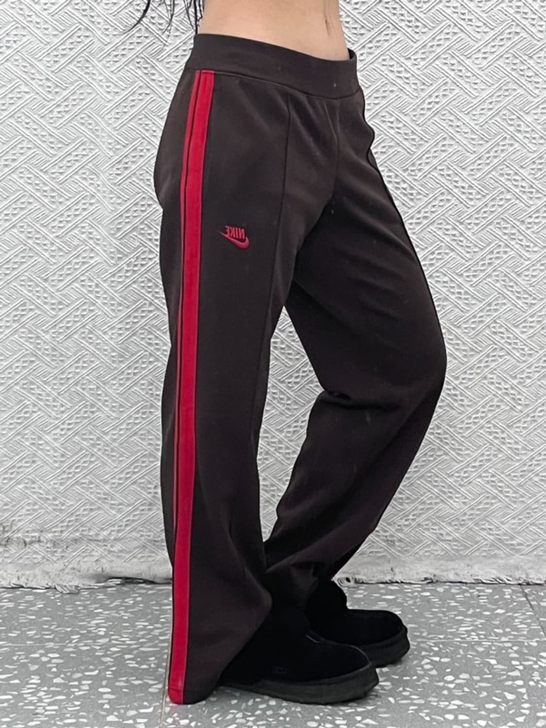 나이키 올드스쿨 레트로 Y2K 브라운레드 트랙팬츠 XL C09768 상품이미지1