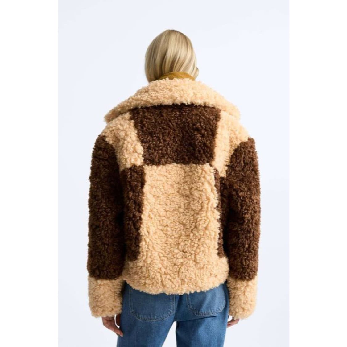 [S] 자라 x 해리 램버트 포우 퍼 자켓 브라운 상품이미지2