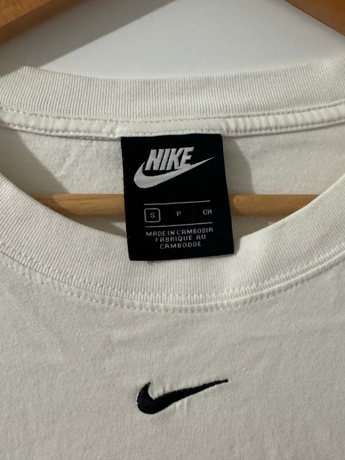 나이키 스우시로고 빈티지 밭팔티 상품이미지2