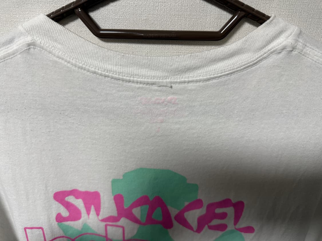 실리카겔 엠디 굿즈 콘서트 발란사 화이트 티셔츠 반팔 상품이미지4