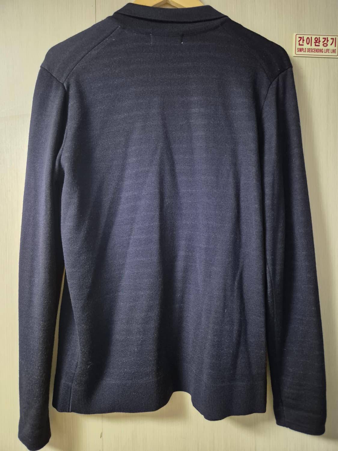 커스텀멜로우 네이비 니트 가디건 38사이즈 상품이미지3