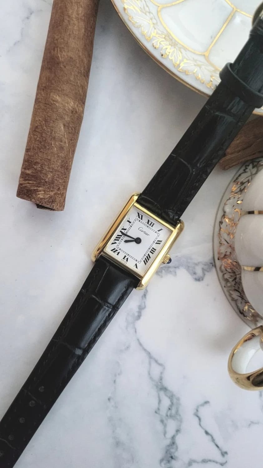 [특가상품]정품 까르띠에 프리 머스트 탱크 여성용 수동시계[감정서 포함] 상품이미지1