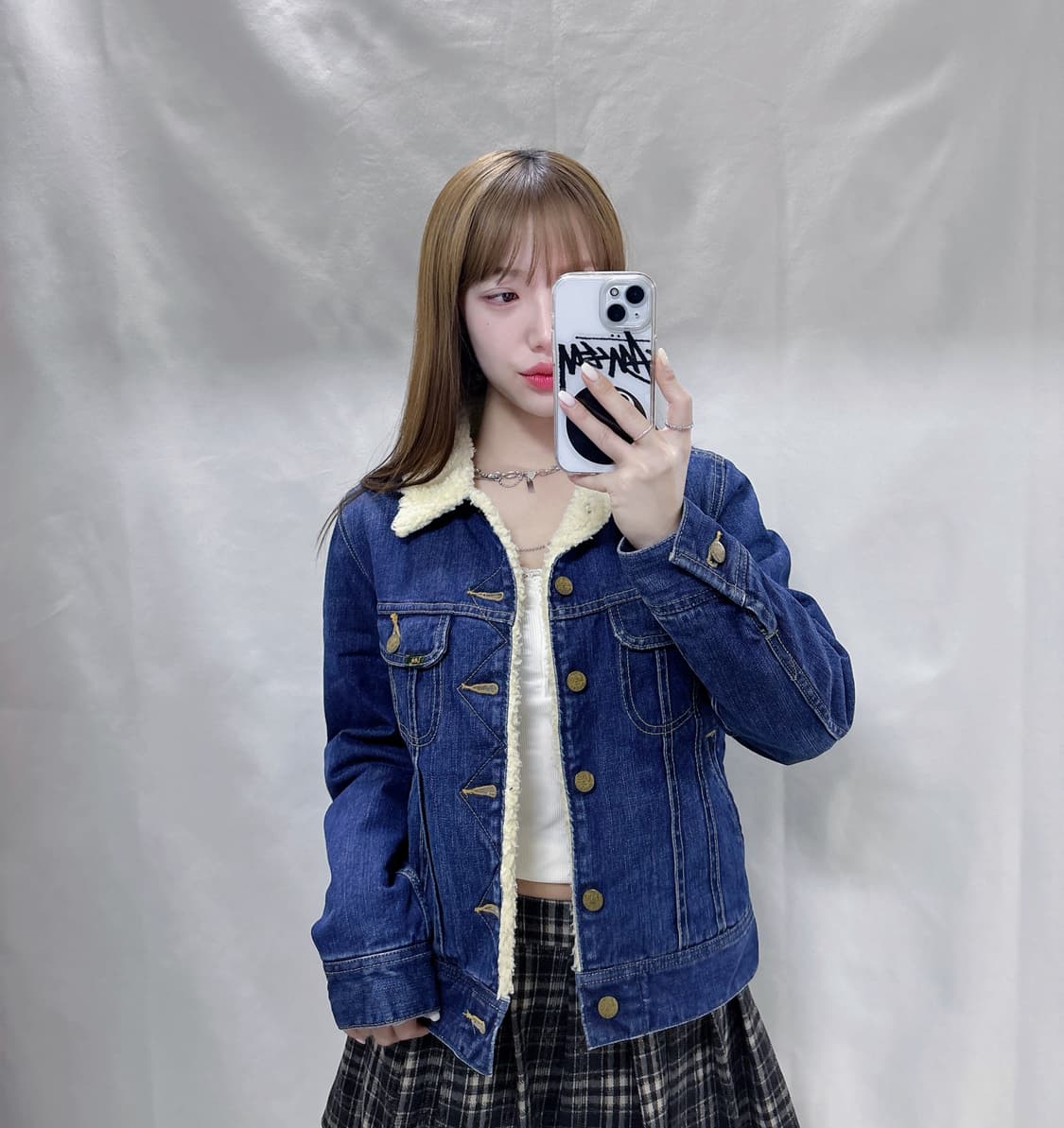 Lee 90’s JAPAN STORM RIDER 양털 데님 자켓 상품이미지2