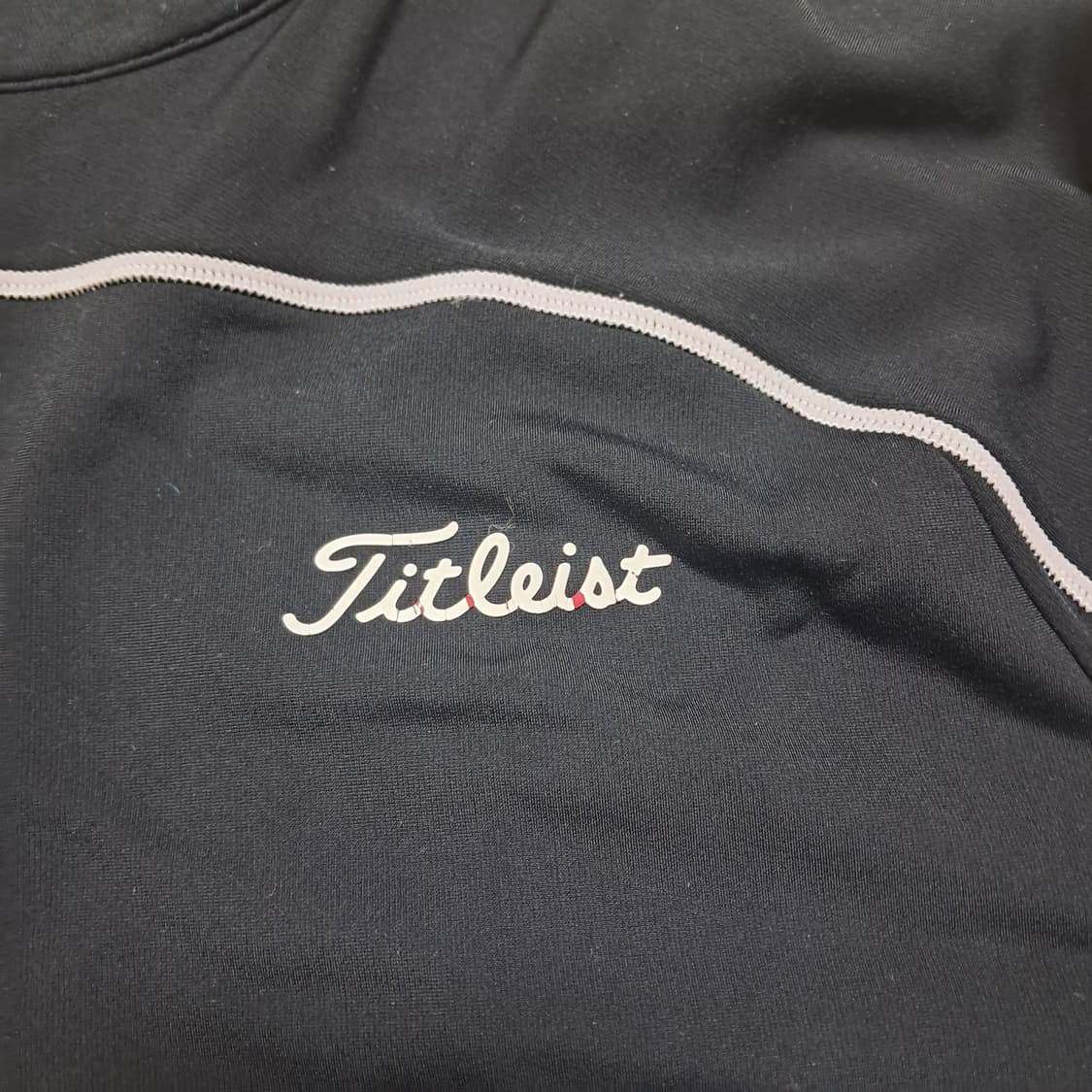 타이틀리스트 정품 골프 반집업 긴팔 티셔츠 XL 상품이미지3