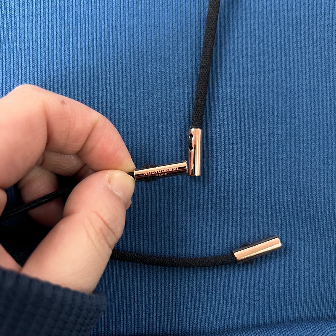 100 우영미 21FW 오버핏 후드티 상품이미지4