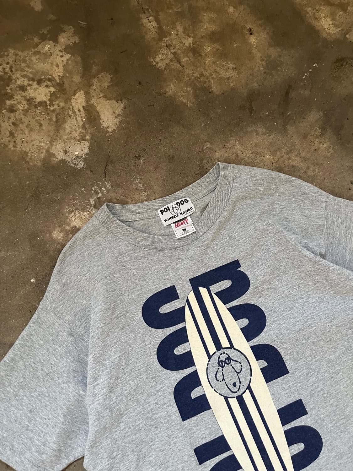 Furit of the loom (90s Usa made) 그레이 반팔티 상품이미지2