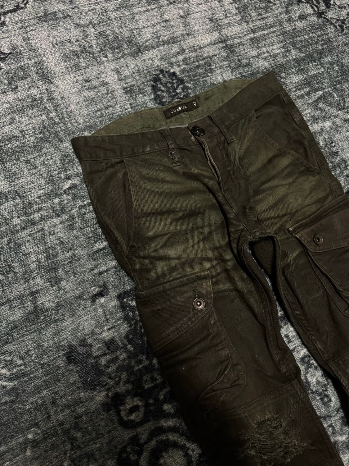 Civarize 00s archive coated washing carg 상품이미지3