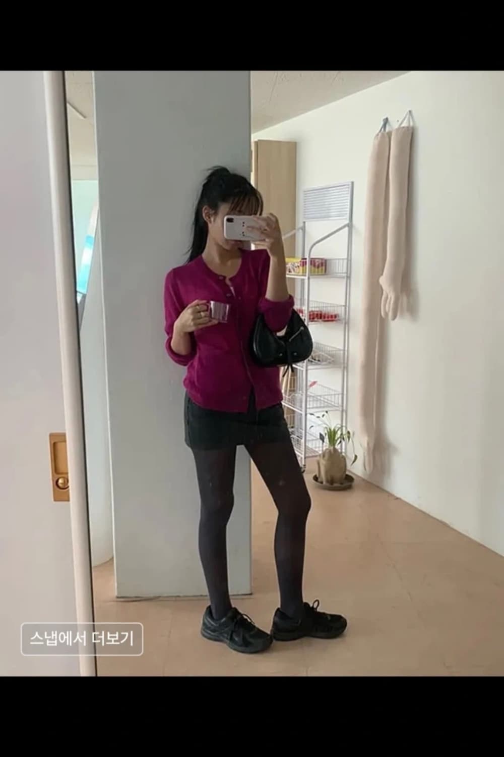 썬번프로젝트 퍼플 가디건Mohair Sheer Cardigan, MAGE 상품이미지4